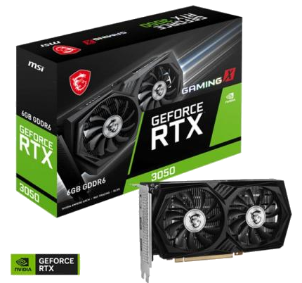 Placa de Video MSI GeForce RTX 3050